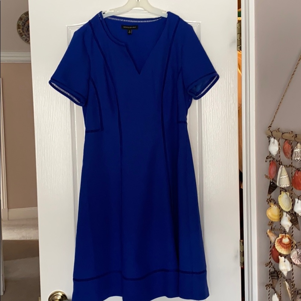 Royal Blue Banana Republic dress